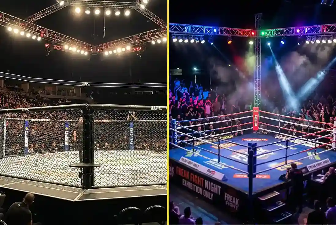 Freak fight vs UFC – różnice w obstawianiu i dlaczego nie warto ich mieszać