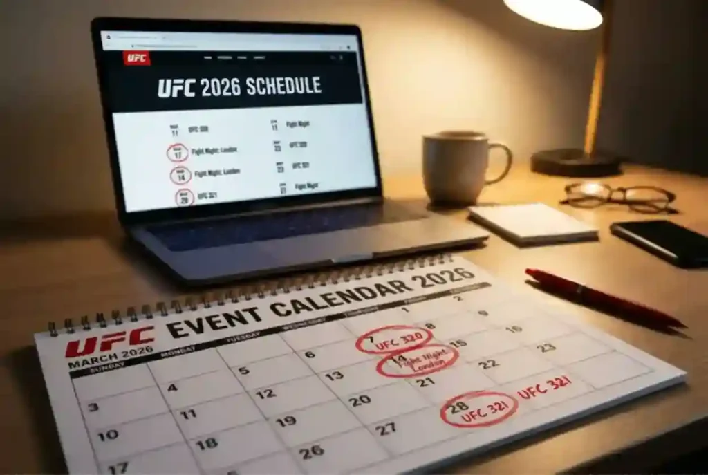 Kalendarz UFC 2026 – harmonogram gal i najważniejsze wydarzenia do obstawienia