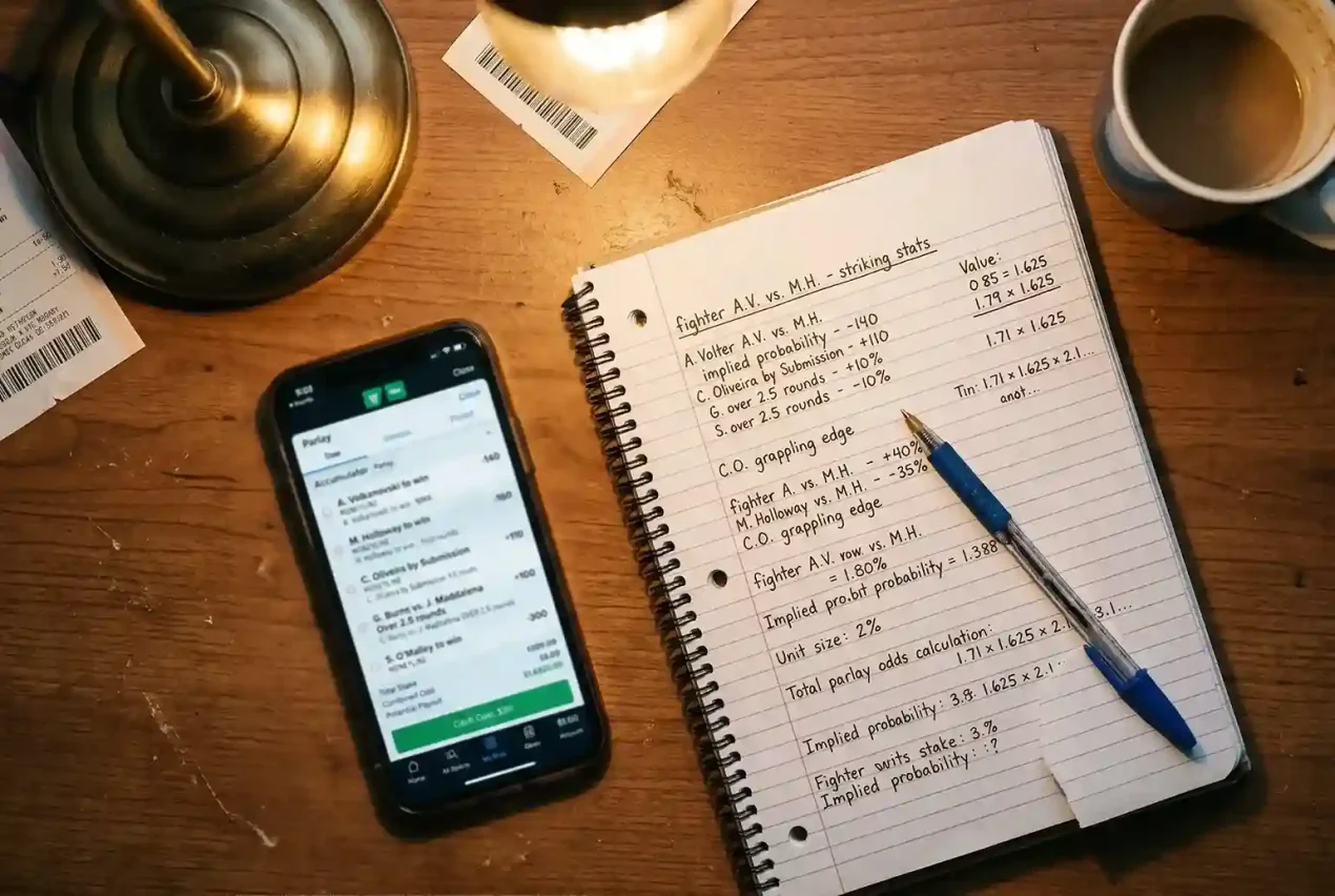 Parlay (akumulator) na UFC – ryzyko, matematyka i kiedy się opłaca